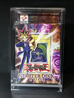 Starter Deck Yugi 1st Edition *SEALED w/ Opened Box* Includes Acrylic Case* - Image 1