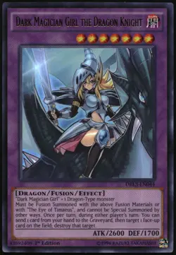 Yu-Gi-Oh! Dragons of Legend Unleashed Dark Magician Girl Knight DRL3-EN044 2016 - Image 1