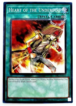 "Heart of the Underdog" IOC-EN032 (C) Yu-Gi-Oh! 25th Invasion of Chaos - Image 1