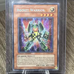 Rocket Warrior – CT2-EN005 – Limited Edition – Secret Rare – Yu-Gi-Oh! - Image 1