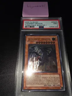 Judgment Dragon (UTR) TU01-EN000 Turbo Pack Booster One Pack Unlimited PSA 9 - Image 2