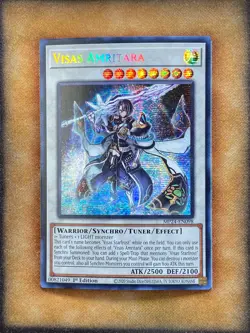 Yugioh Visas Amritara MP24-EN098 Secret Rare 1st Ed NM - Image 1