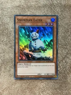 Yu-Gi-Oh! Snowman Eater - 1st Edition - Super - AC18-EN008 - Image 1