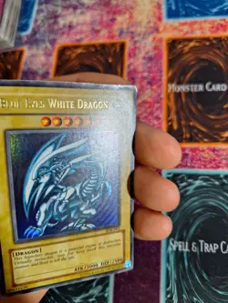 Yu-Gi-Oh! TCG Blue-Eyes White Dragon SDK-001 Ultra Rare Unlimited LP a1/ - Image 3