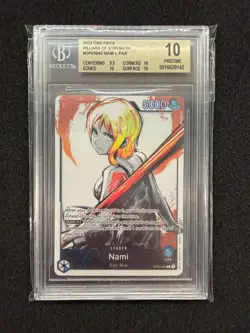 2023 One Piece English OP03 040 Pillars of Strength, Alt Art Leader PSA BGS 10 - Image 1