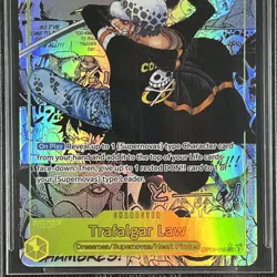 Trafalgar Law OP10-119 BGS Pristine 10 Manga English Royal Blood One Piece - Image 5