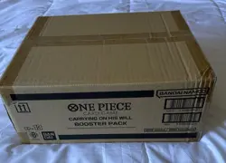 One Piece OP-13 Carrying On His Will Booster Box Case SEALED English En - Image 2