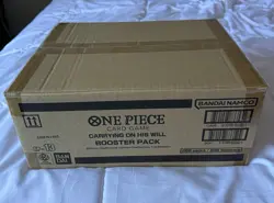 One Piece OP-13 Carrying On His Will Booster Box Case SEALED English En - Image 3