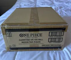One Piece OP-13 Carrying On His Will Booster Box Case SEALED English En - Image 4