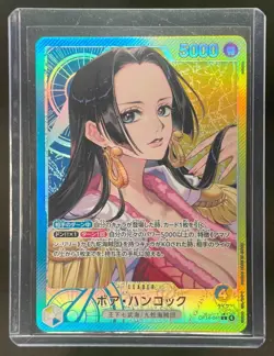 2025 One Piece The Azure Sea's Seven Japanese Boa Hancock Alt Art L #OP14041 - Image 1
