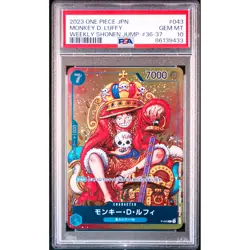 PSA 10 Monkey D. Luffy P-043 P OPCG Promo - ONE PIECE Card Game #YHU - Image 2