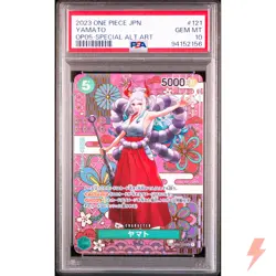 PSA 10 Yamato (SP Alt Art) OP01-121 SEC ONE PIECE Card Game 2023 #KFQ - Image 1