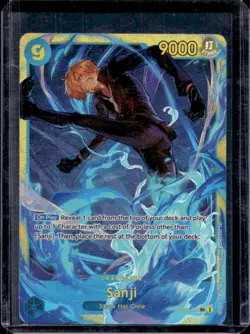 2024 One Piece Wings of The Captain Sanji Secret Rare Alternative Art #OP06-119 - Image 1