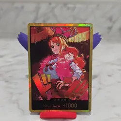 Bandai One Piece CCG Don!! Card Nami Holo Standard English 2022 Card Stock - Image 1