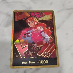 Bandai One Piece CCG Don!! Card Nami Holo Standard English 2022 Card Stock - Image 3