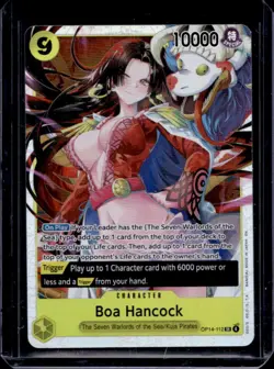 2026 One Piece Azure Sea's Seven Boa Hancock Super Rare #OP14-112 - Image 1