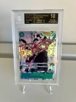 BGS 10 Black Label Roronoa Zoro OP06-118 One Piece Japanese - Image 1