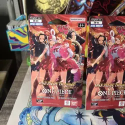 ONE PIECE Heroines EB-03 Sleeved Booster Pack English LOT OF 2 New/Sealed - Image 2