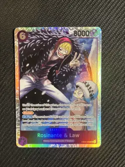 Rosinante & Law EB04-038 SR Foil English One Piece TCG OP14 - Image 1