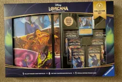 NEW Disney Lorcana First Chapter Collector Set 6 Packs Portfolio Promo Costco 4050368981752 - Image 1