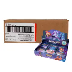 Disney Lorcana Ursula's Return Booster Box Case( 4 Boxes In Case)Factory Sealed - Image 1