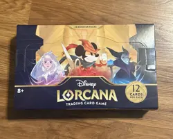Disney Lorcana TCG The First Chapter Factory Sealed 24 Pack Booster Box - Image 1