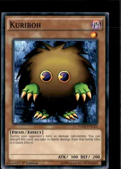 Yugioh Kuriboh YGLD-ENC23 1st Edition Common LP - Image 1