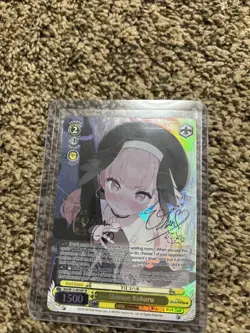 Weiss Schwarz SP Signed FOIL Blue Archive Shimoe Koharu - Image 1