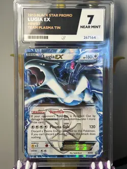 Pokemon TCG Lugia EX BW83 Promo Card Black and White ACE 7 Near Mint - Image 1