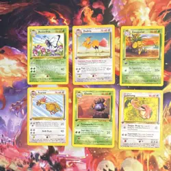 Pokemon 1st Edition Jungle common and uncommon 32 card lot cards 33-64 - Image 2