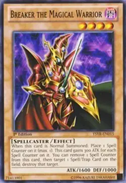 Starter Deck: Yugi Reloaded #YSYR-EN015 Breaker the Magical Warrior - Image 1