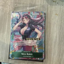 One Piece Card Game English Heroine Battle EB03 Winner Pack Sealed CRINKLED TOP - Image 1
