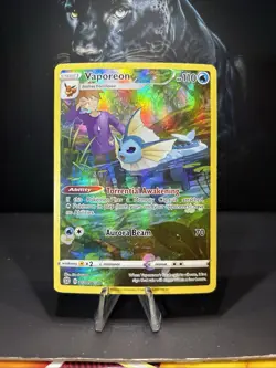 Pokemon Vaporeon TG02/TG30 Brilliant Stars Ultra Rare Holo Card - Image 1