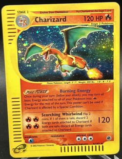 Charizard 6/165 Holo Expedition Pokemon Card E-reader Vintage Pokemon Card - Image 1