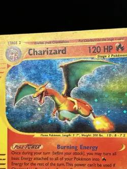 Charizard 6/165 Holo Expedition Pokemon Card E-reader Vintage Pokemon Card - Image 3