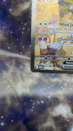 Pokemon Alakazam EX TCG Card 201/165 SV Scarlet & Violet 151 NM Condition - Image 2