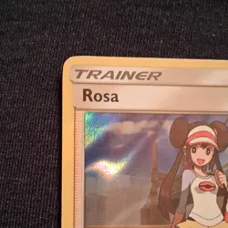 Pokemon Rosa Trainer Supporter 204/236 SM-Cosmic Eclipse Holo Rare Card - Image 2