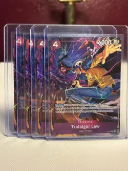 Trafalgar Law (Illustration Box Vol.6) P-093 One Piece Promo Cards x4 PLAYSET - Image 1