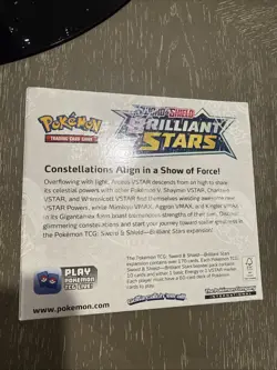 Brilliant Stars SEALED Booster Box (36 Packs of Pokemon Cards) - Image 3