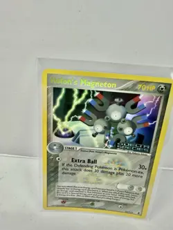 Holon’s Magneton 22/113 Reverse Holo EX Delta Species 2005 Pokemon Card Vintage - Image 3