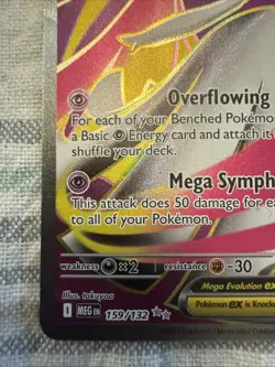 Pokemon Mega Gardevoir EX TCG Ultra Rare Holo Card 159/132 - Image 2