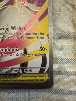 Pokemon Mega Gardevoir EX TCG Ultra Rare Holo Card 159/132 - Image 3