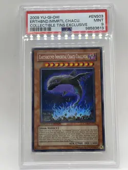 Earthbound Immortal Chacu Challhua PSA 9 MINT CT06-ENS03 Secret Rare Yugioh - Image 1