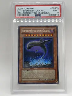 Earthbound Immortal Chacu Challhua PSA 9 MINT CT06-ENS03 Secret Rare Yugioh - Image 2