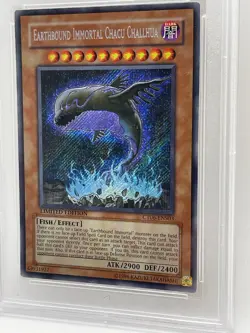 Earthbound Immortal Chacu Challhua PSA 9 MINT CT06-ENS03 Secret Rare Yugioh - Image 4