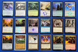 Magic the Gather Card Lot (18) w/Gisela Broken Blade! Foils-Holos! MTG 1996-2016 - Image 1