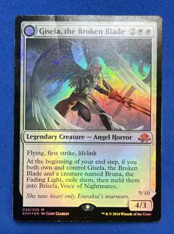 Magic the Gather Card Lot (18) w/Gisela Broken Blade! Foils-Holos! MTG 1996-2016 - Image 2