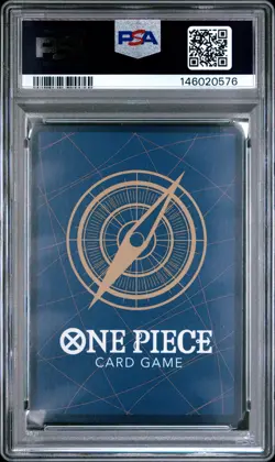 2023 ONE PIECE PROMOS BANDAI CARD GAMES SET #037 MONKEY D. LUFFY PSA 8 - Image 2