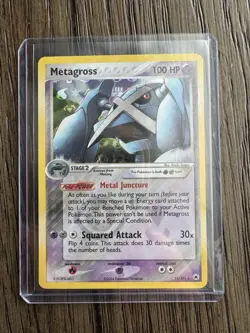 Metagross - 11/101 - Pokemon Ex Hidden Legends Holo Card HP - Image 1