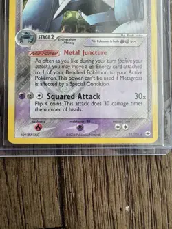 Metagross - 11/101 - Pokemon Ex Hidden Legends Holo Card HP - Image 3